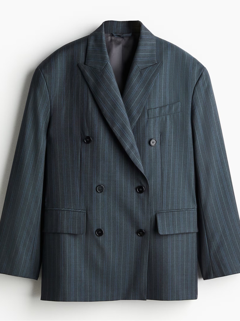 H&M STUDIO. Premium Selection. Oversized Wool Blazer and Pants Suit. XL size! - Picture 14 of 16